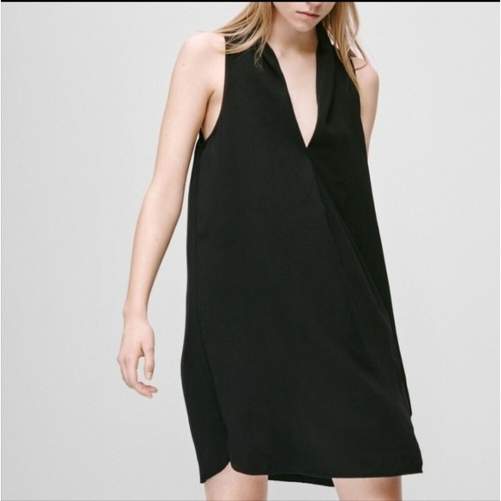 Aritzia Wilfred Monge Burgandy Dress, Size Small,
